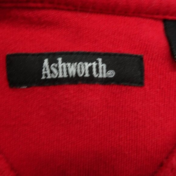 NCAA Ohio State Buckeyes Red Ashworth Vest Sweater Size Large - Picture 4 of 7